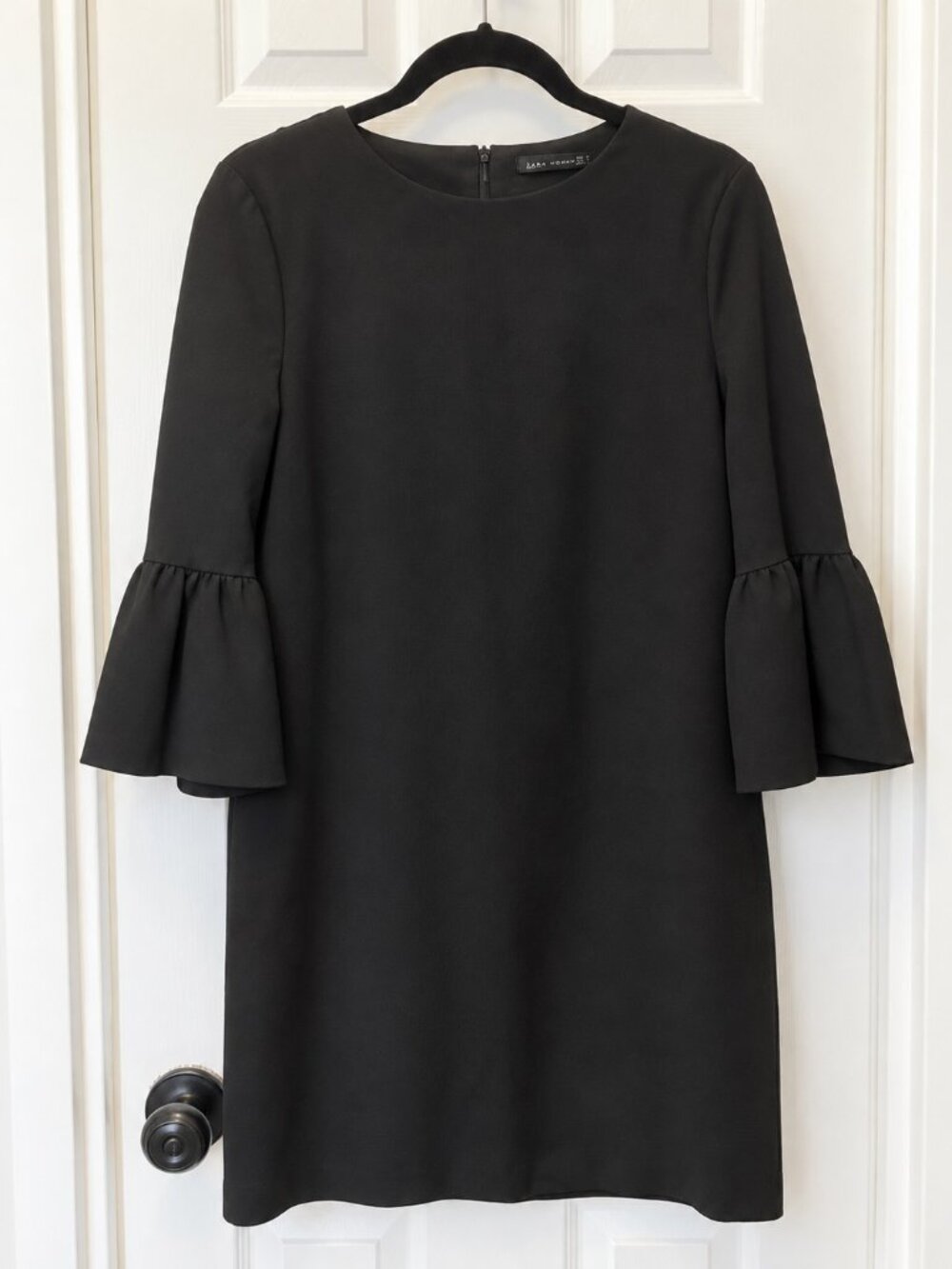Zara bell sleeve dress